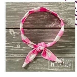 Pete & Lucy Pink Princess Tulle headband NWT‎